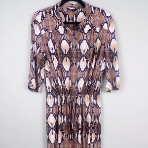 White House Black Market Python Dress